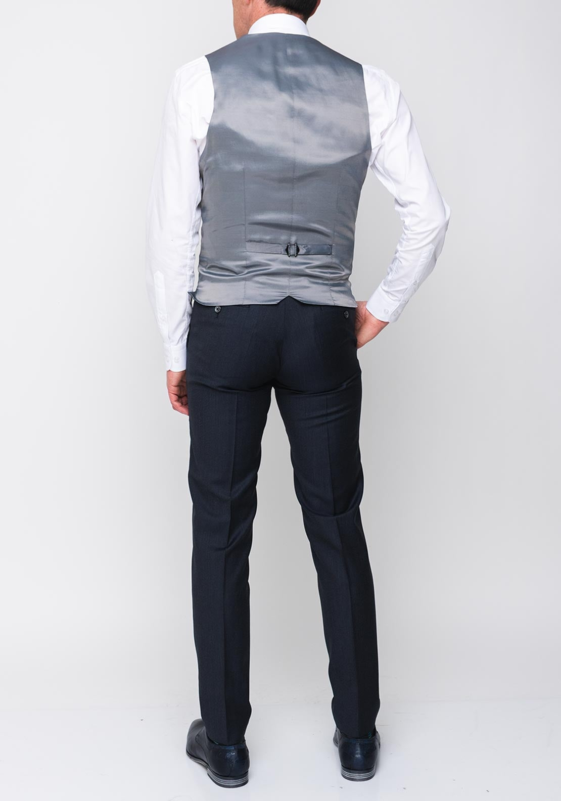 Remus Uomo Lazio X-Slim Wool Blend Three Piece Suit, Navy