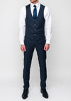 Remus Uomo Lovati X-Slim Wool Blend Three Piece Suit, Grey & Navy