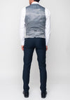 Remus Uomo Lovati X-Slim Wool Blend Three Piece Suit, Grey & Navy