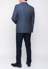 Remus Uomo Palucci Woven Tapered Fit Three Piece Suit, Navy