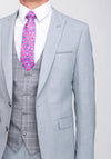 Remus Uomo Mario Slim Three Piece Suit, Pale Grey