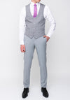 Remus Uomo Mario Slim Three Piece Suit, Pale Grey