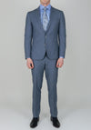 Remus Uomo Slim Fit Blue Twill 3-Piece Suit