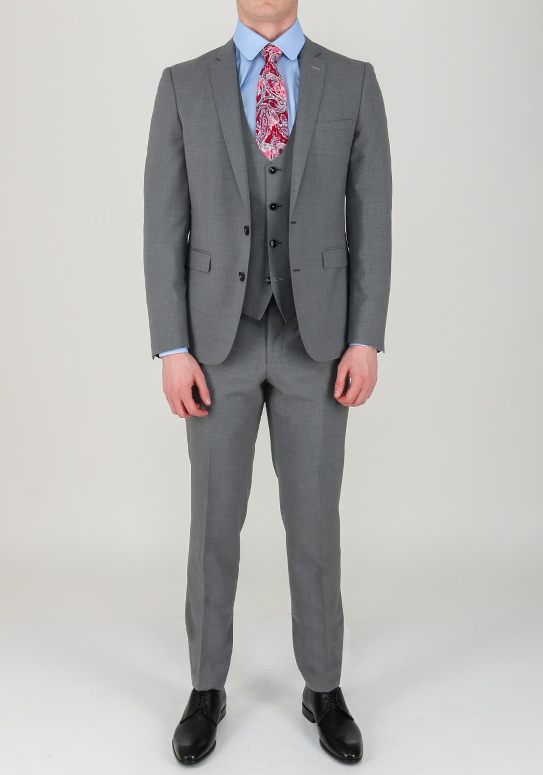 Remus Uomo Luca Mix & Match Jacket, Light Grey