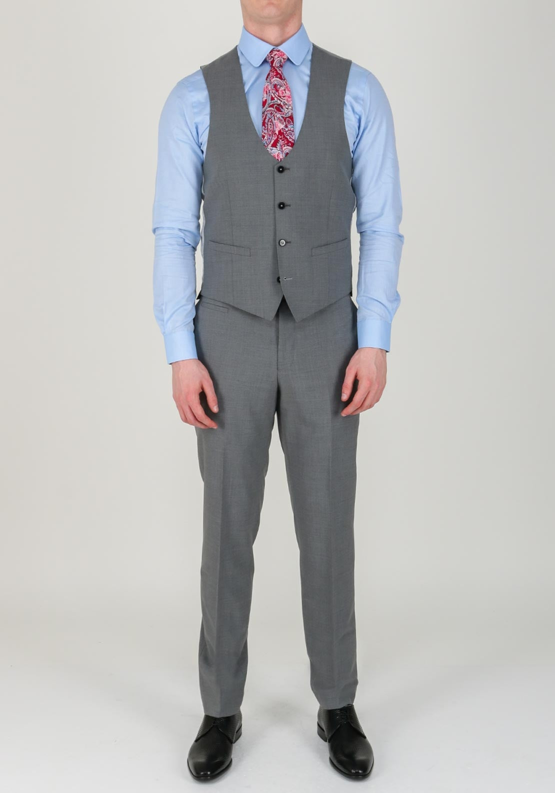 Remus Uomo Luca Mix & Match Jacket, Light Grey