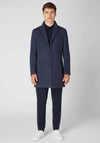 Remus Uomo Quinn Wool Rich Tailored Coat, Navy