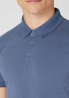 Remus Uomo Jeans Soft Feel Polo Shirt, Indigo