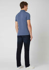 Remus Uomo Jeans Soft Feel Polo Shirt, Indigo