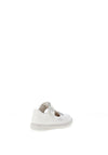 Pepino By Ricosta Girls Cindy Flower T-Bar Shoes, White