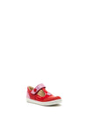 Pepino By Ricosta Mandy Leather T-Bar Shoes, Red