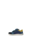 Pepino by Ricosta Boys Suede Dual Strap Trainers, Blue