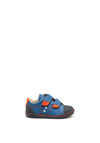 Pepino by Ricosta Nippy Leather Velcro Strap Trainers, Blue