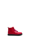 Pepino by Ricosta Girls Jemmy Patent Leather Boots, Lipstick Pink