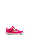 Pepino by Ricosta Mandy Star Patent Velcro Strap Shoes, Pink