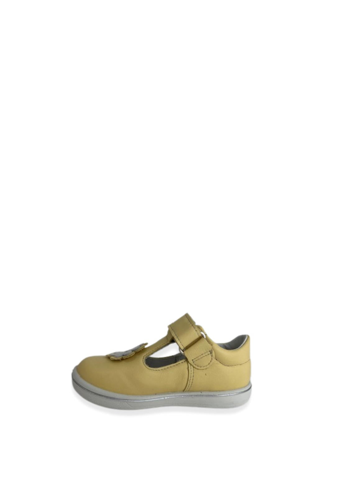 Ricosta Girls Daisy T-Bar Shoes, Yellow
