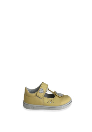 Ricosta Girls Daisy T-Bar Shoes, Yellow