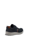 Rieker Mens Laced Extra-Wide Trainer, Blue