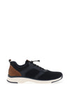 Rieker Mens Laced Trainer, Blue