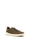 Rieker Mens Suede Trainers, Green