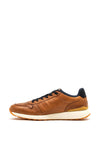 Rieker Mens Leather Trainers, Brown