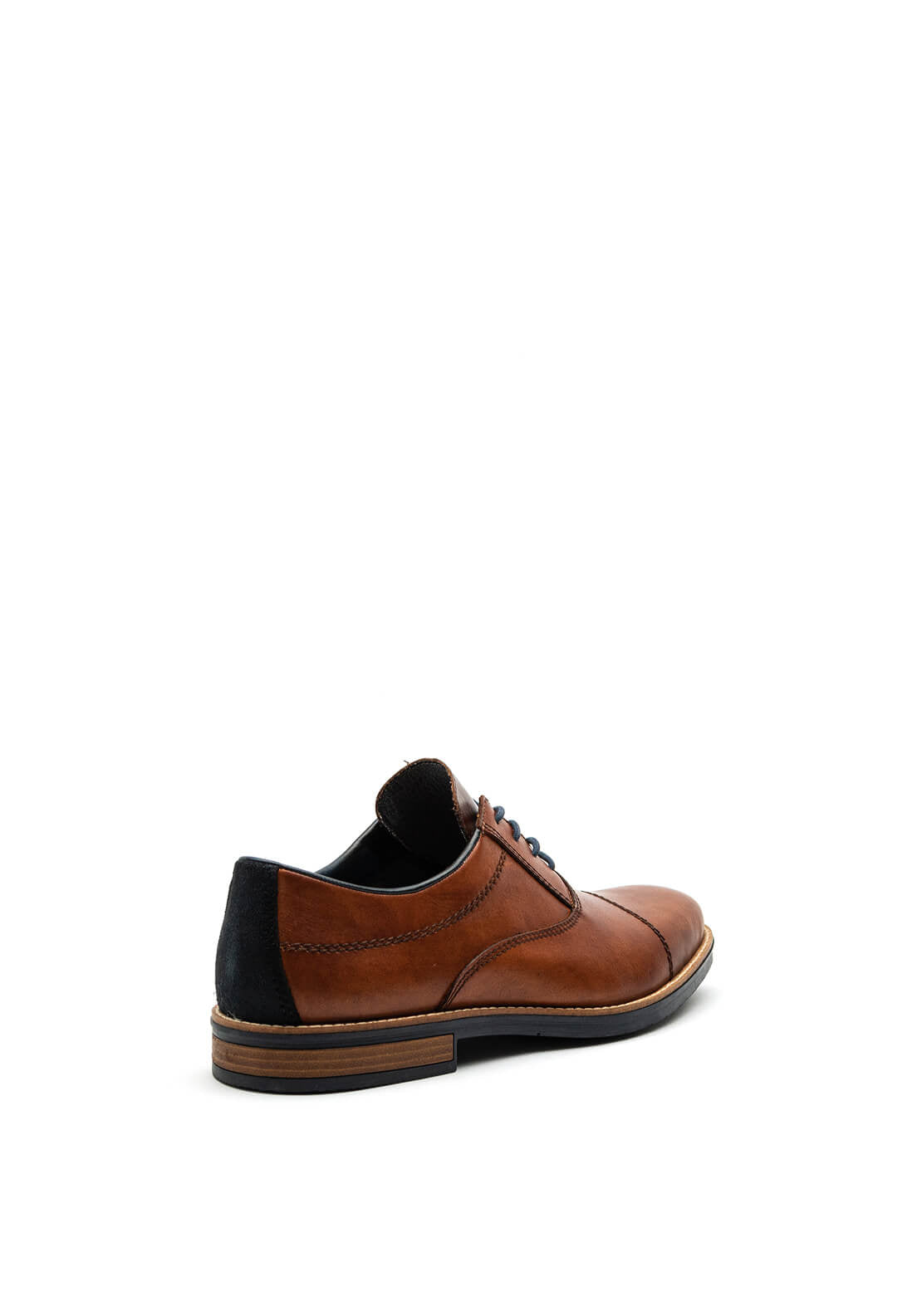 Rieker Mens Cap Toe Formal Shoe, Tan