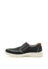 Rieker Mens Casual Slip-on Shoe, Blue