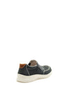 Rieker Mens Casual Slip-on Shoe, Blue