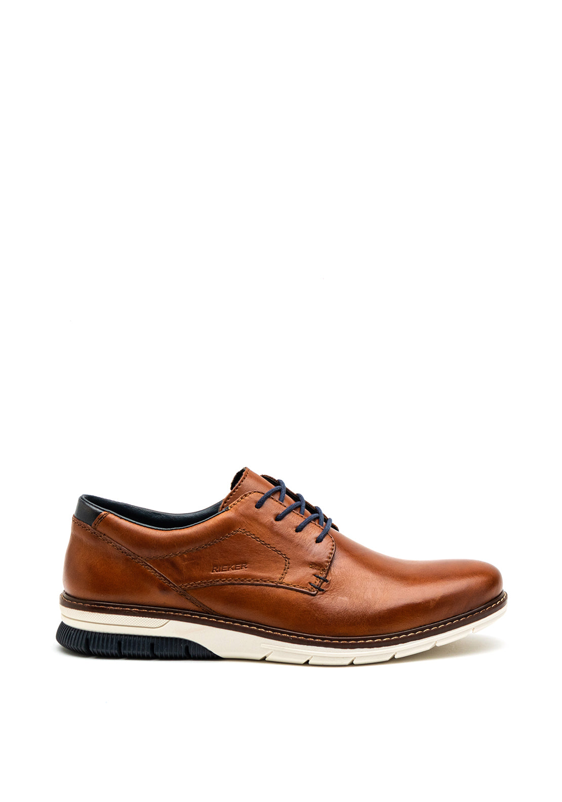 Rieker Men’s Casual Laced Shoes, Tan