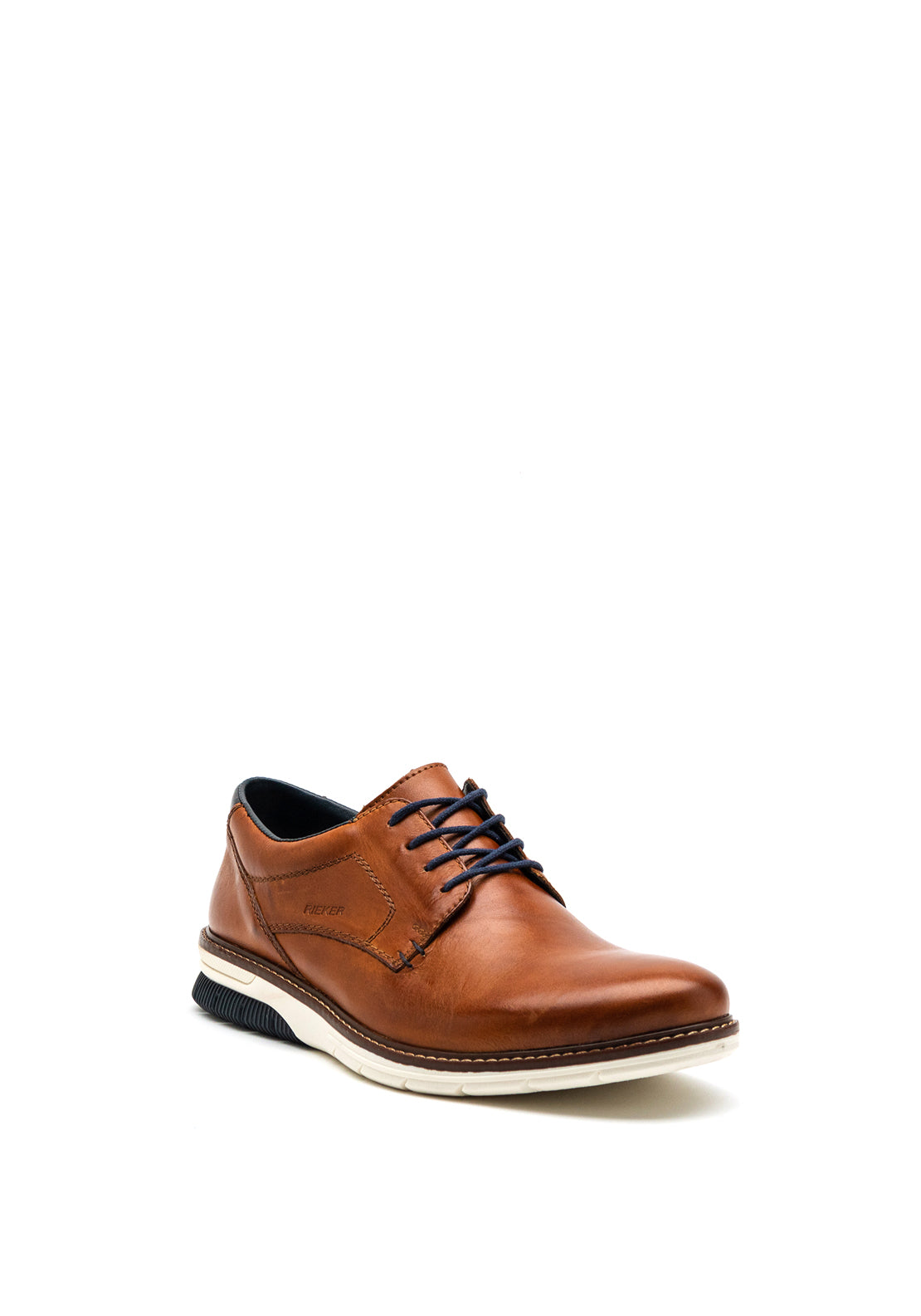 Rieker Men’s Casual Laced Shoes, Tan