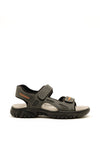 Rieker Mens Antistress Velcro Sandals, Grey Multi