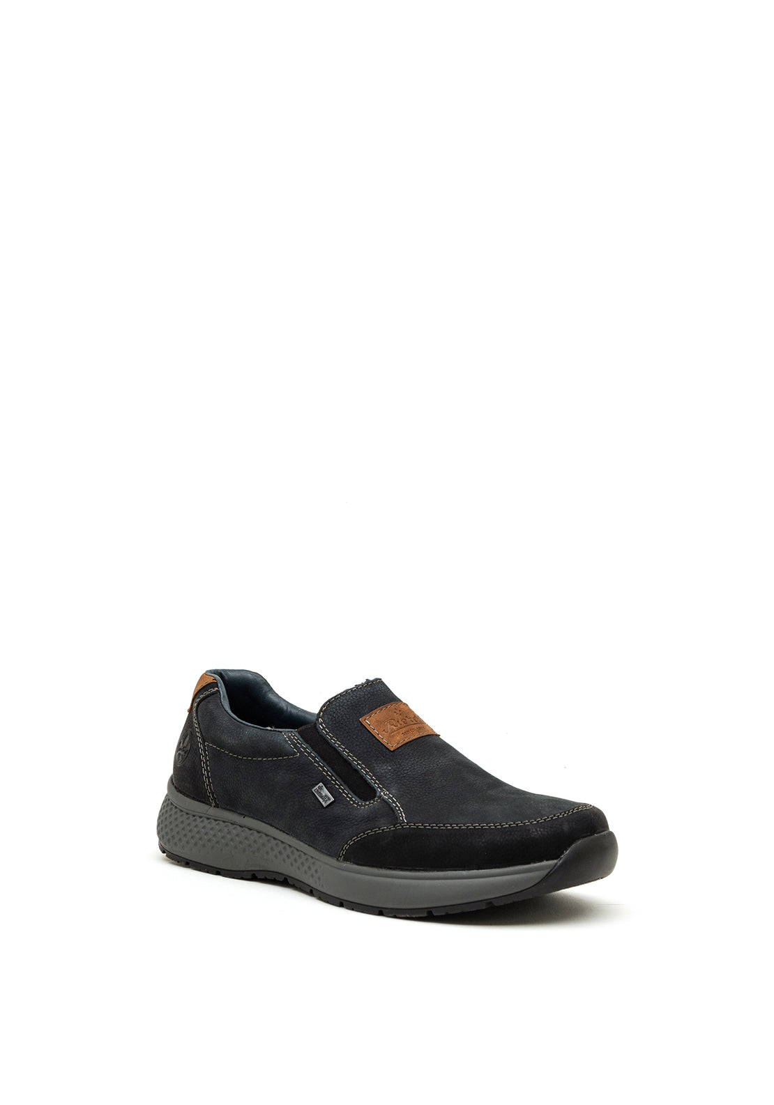 Rieker Mens Slip On Shoe, Blue