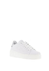 Rieker Evolution Womens Leather Chunky Trainers, White