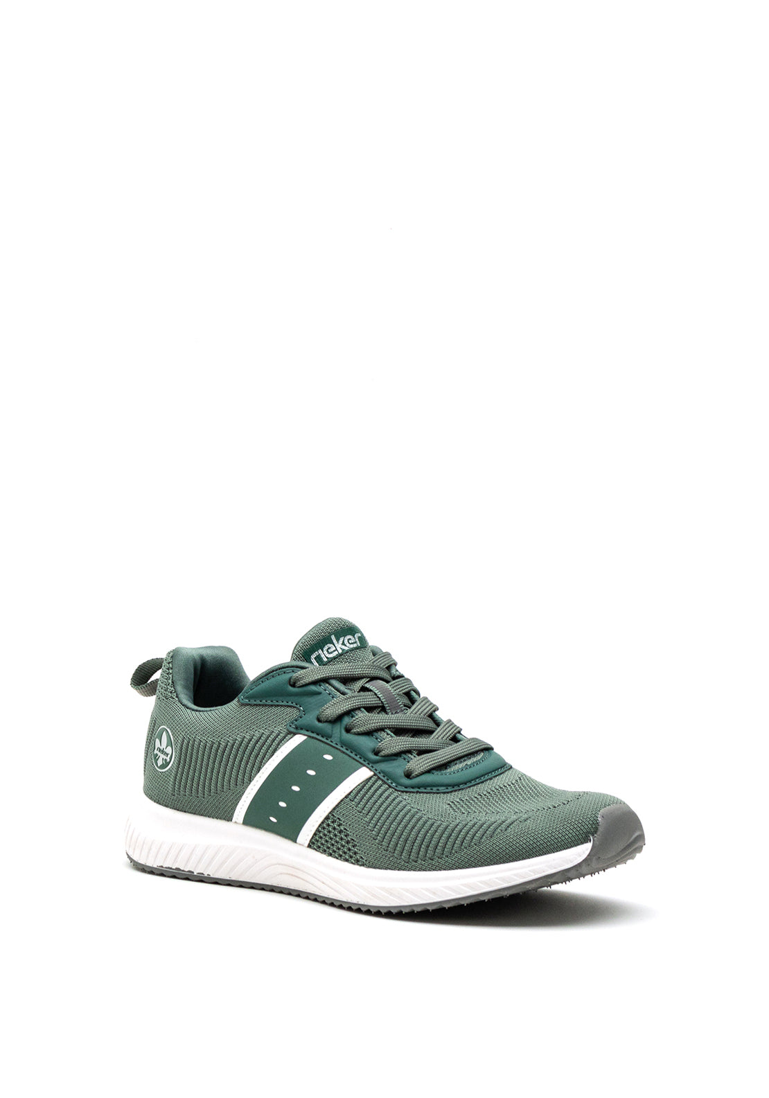 Rieker Womens Memosoft Knit Trainers, Khaki