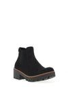 Rieker Womens Block Heel Chelsea Boots, Black