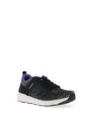 Rieker Womens Evolution Mesh Lace Up Trainers, Black & Lilac