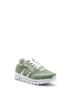 Rieker Womens Perforated Detail Trainer, Green