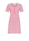 Ringella Stripe Short Sleeve Nightdress, Pink