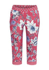 Ringella Floral Print Capri Pyjama Bottoms, Red Multi