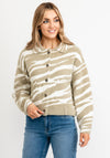 Rino & Pelle Bubbly Knit Short Jacket, Twill