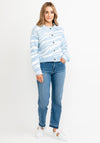 Rino & Pelle Bubbly Knit Short Jacket, Skyway