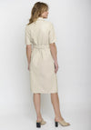 Rino & Pelle Pacey Midi Shirt Dress, Almond Milk