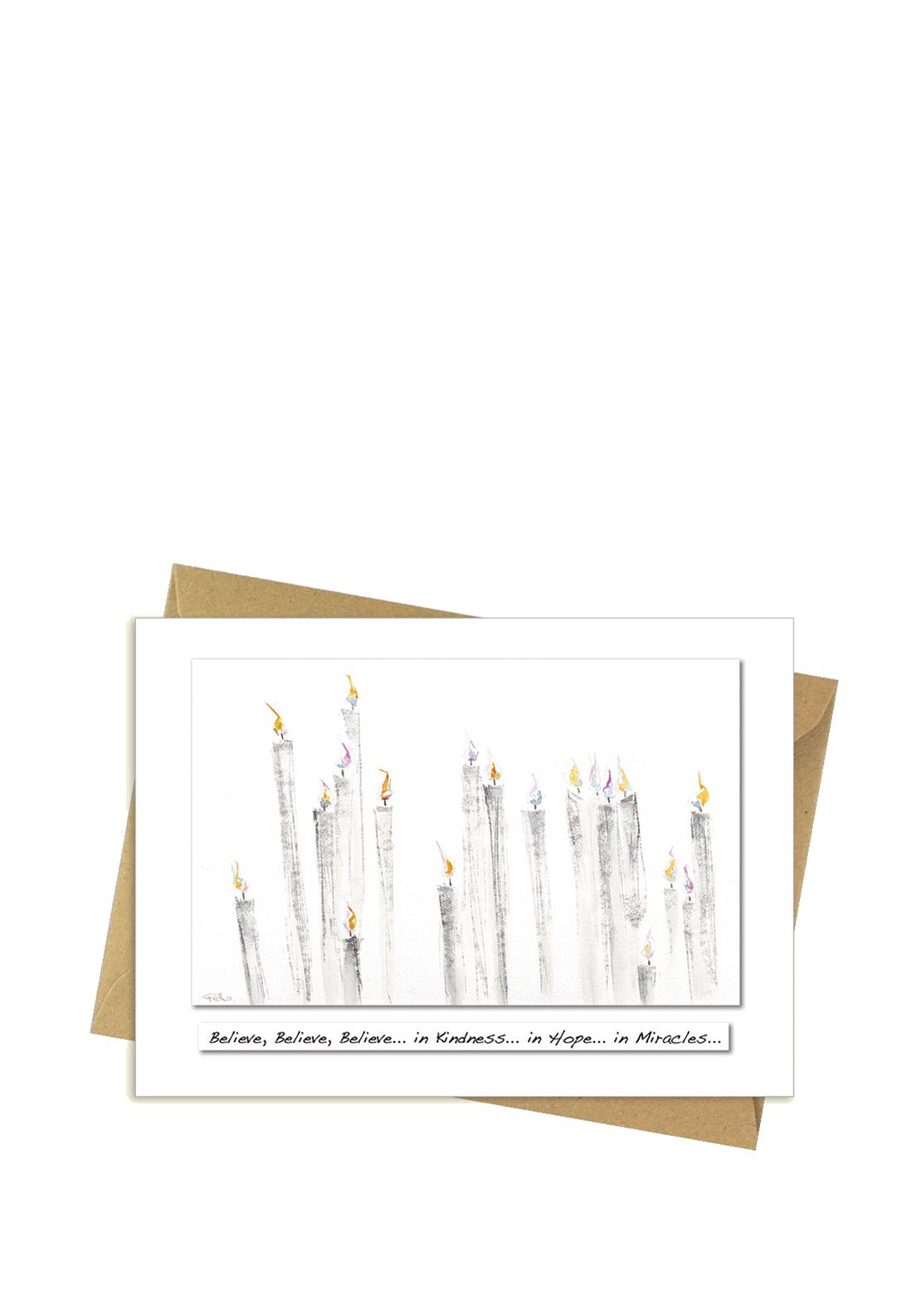 Rita Oates Believe Greeting Card