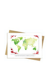 Rita Oates Donegal Hearts Greeting Card