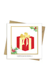 Rita Oates Artist My Gift of Love this Christmas, Christmas Greeting Card
