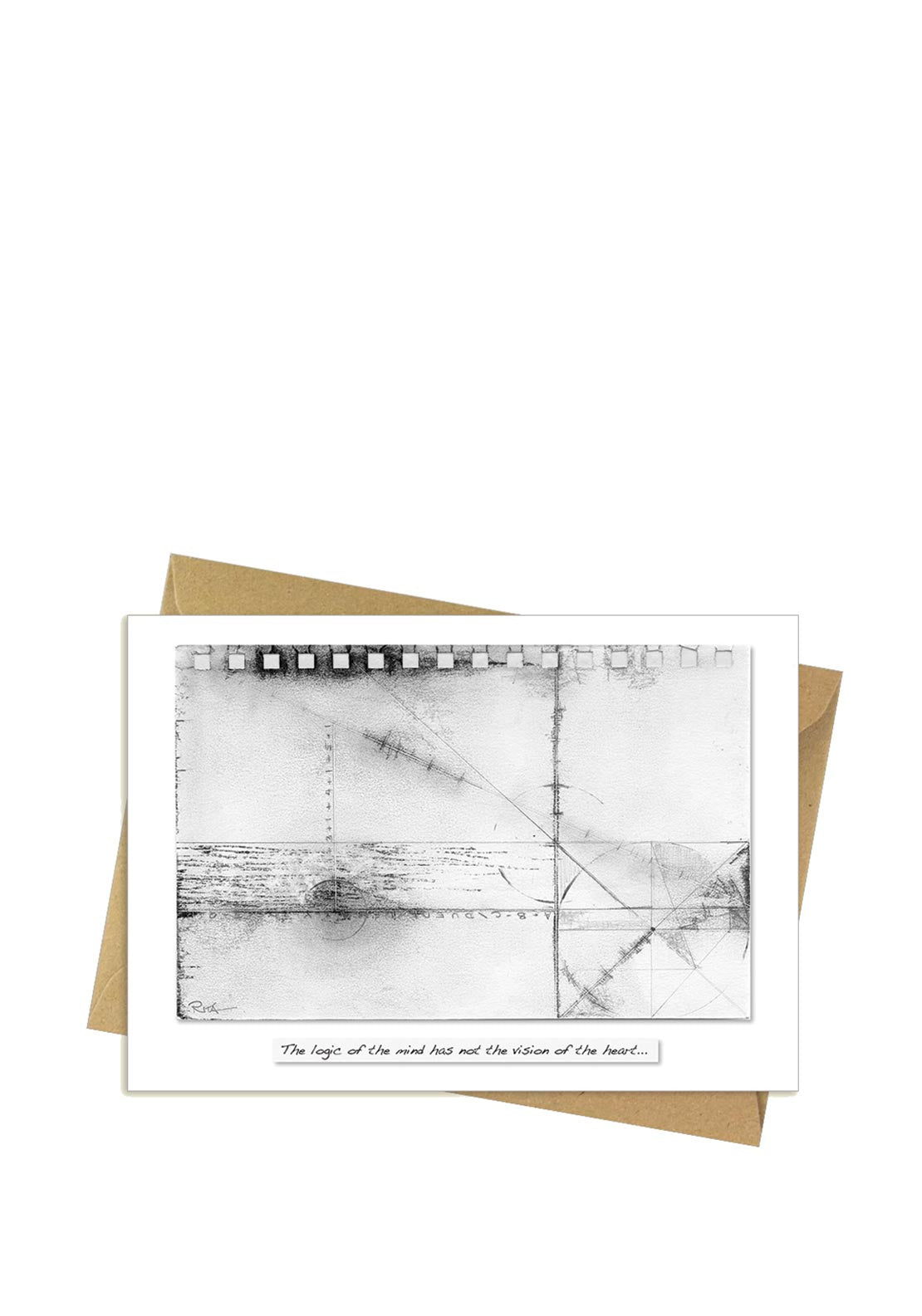 Rita Oates The Compass Greeting Card