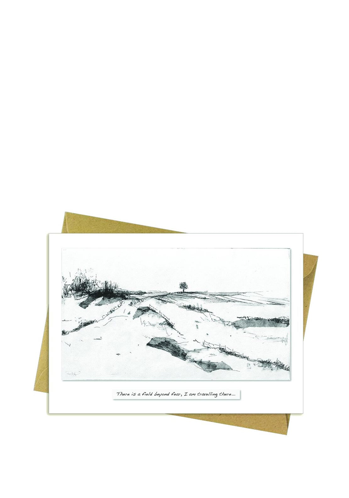 Rita Oates The Field Greeting Card