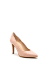 Pomares Scallop Edging Court Shoe, Blush