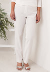 Robell Jacklyn Slim Fit Trousers, Ivory