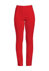 Robell Marie Full Length Stretch Slim Fit Trousers, Red