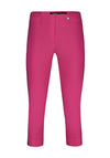 Robell Rose 07 Slim Fit Capri Trousers, Pink